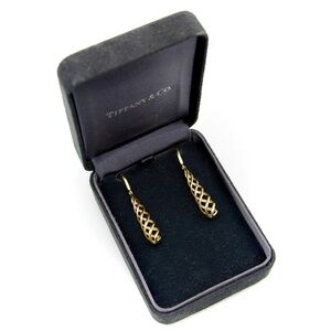 Tiffany 18k gold earrings